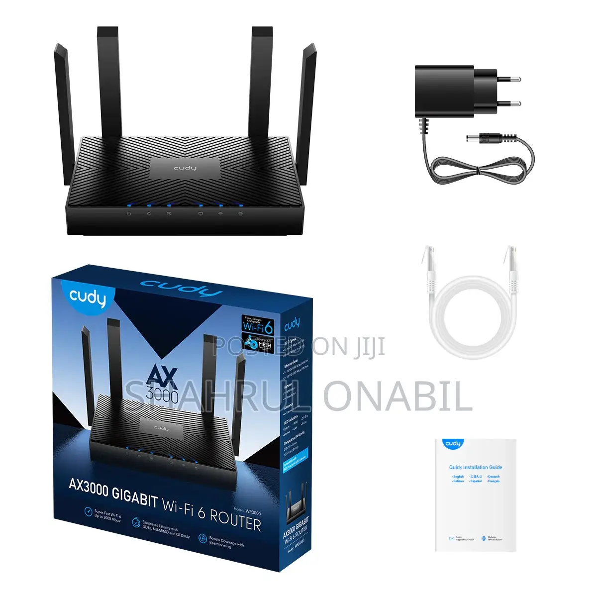 Cudy Wr3000 Ax3000