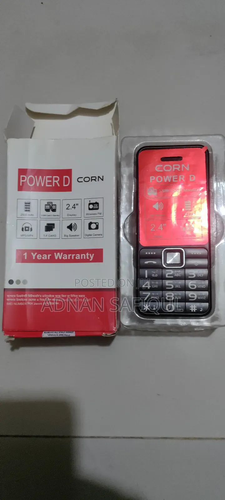 New Mobile Phone Black