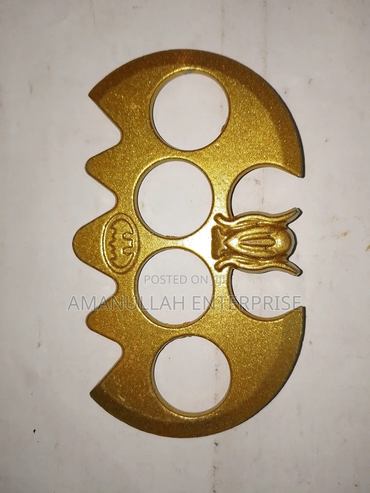 Iron Solid Knuckle Duster Boxing Four Finger Buckle Self Defense.