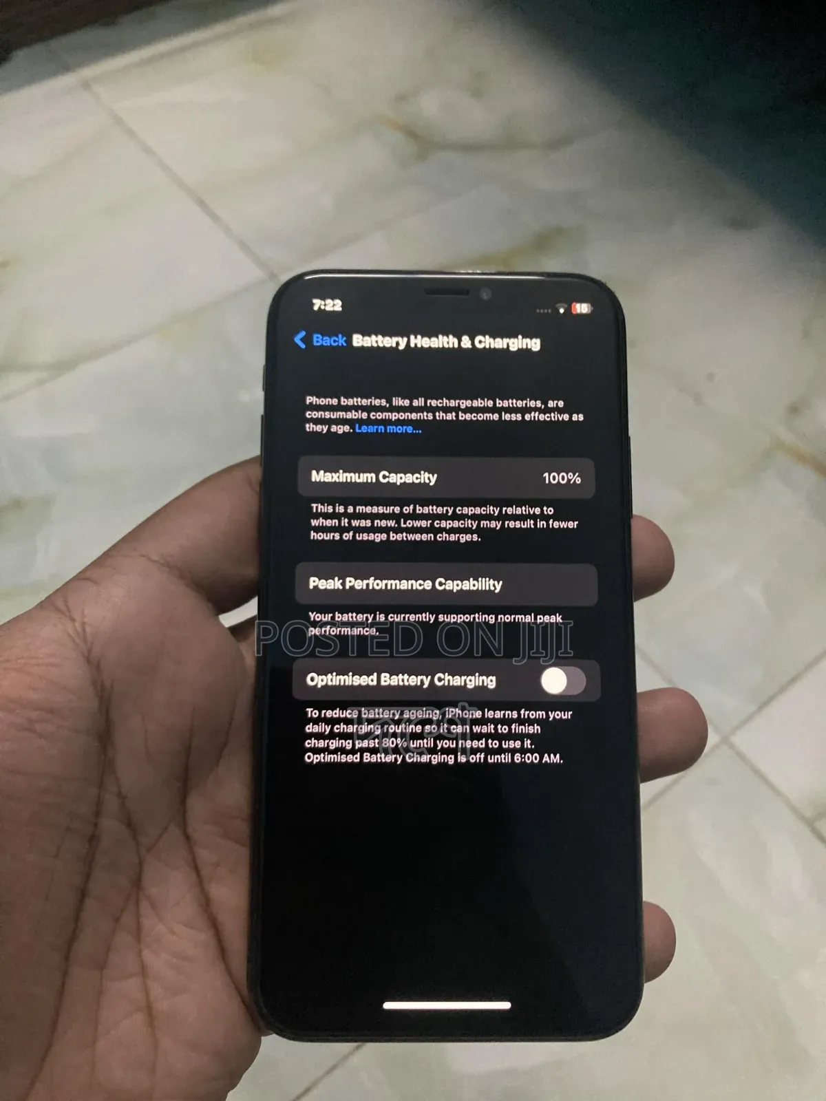 Apple iPhone X 64 GB Black