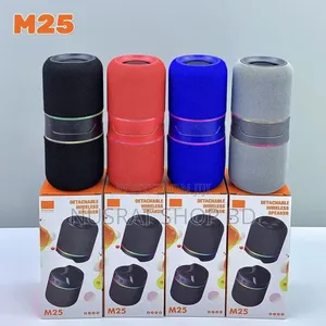 New M25 Outdoor Wireless Dj Two-in-One Split Speakers 
Code : 10539