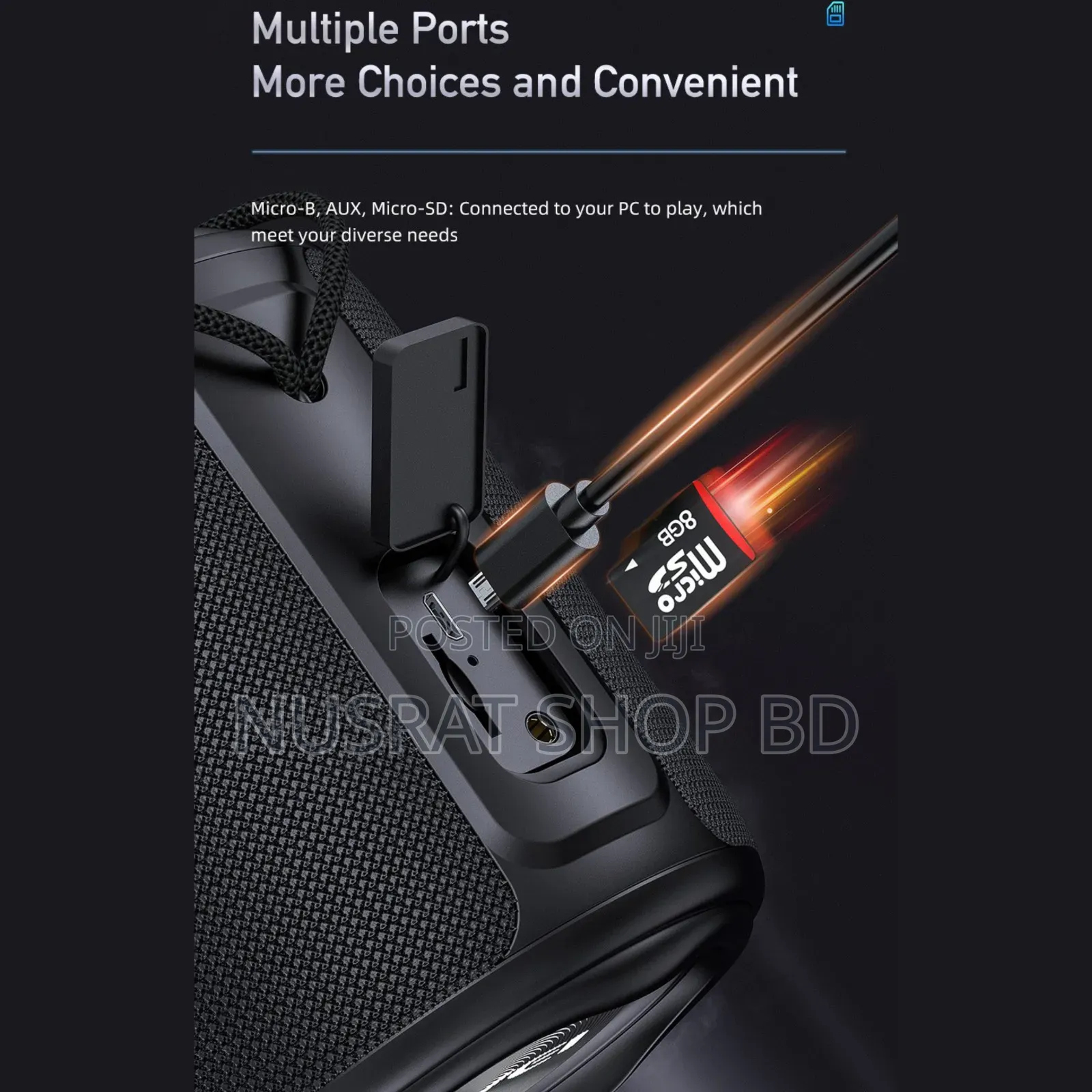 Awei Y310 Speaker Bluetooth Subwoofer Wireless Speaker Code : 8664