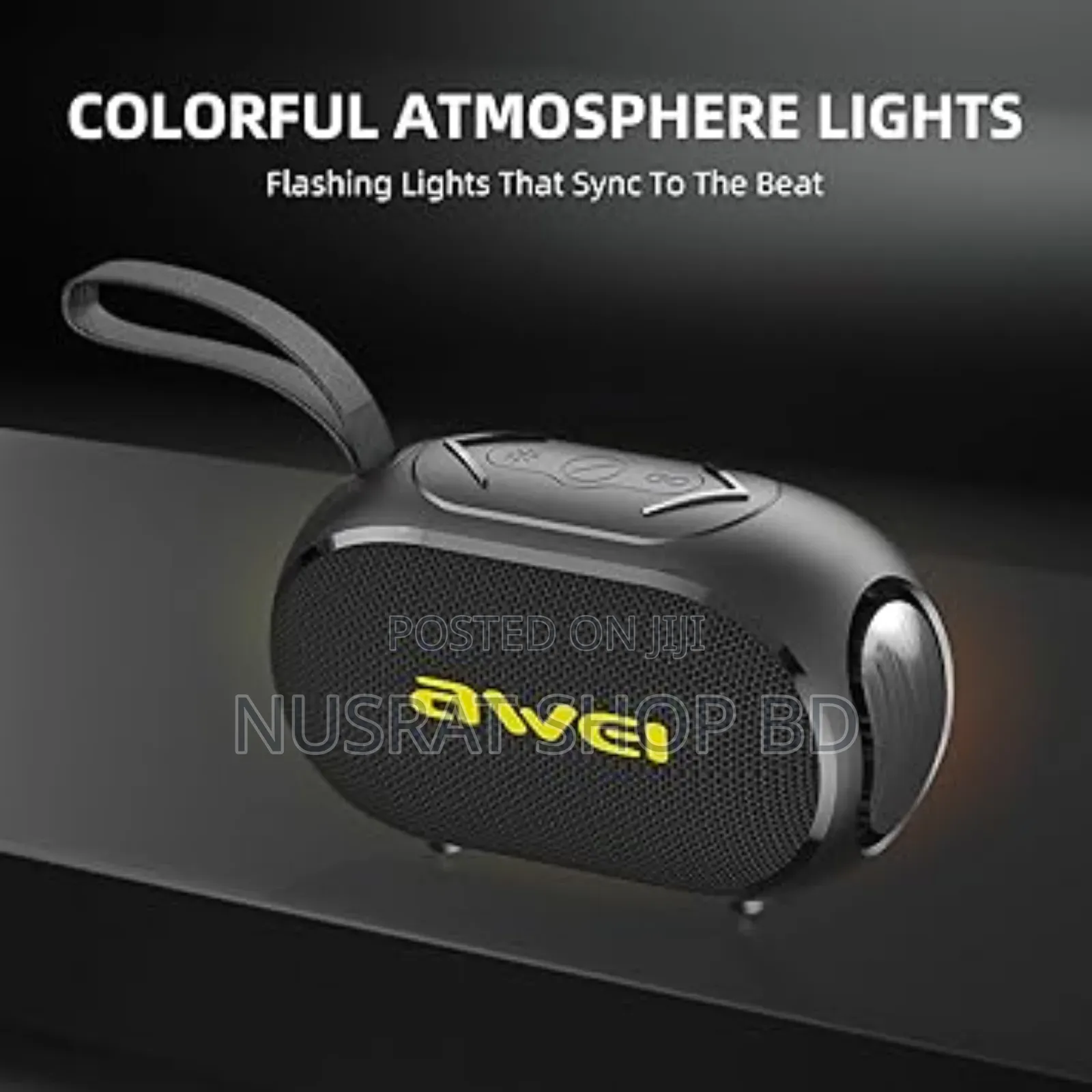 Awei Ka1 TWS Bluetooth Speaker Ipx5 360° Full Surround 
Code : 8700