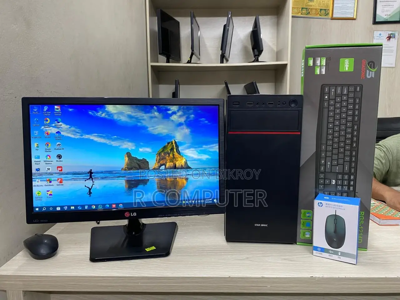 Desktop Computer 4GB Intel Core i5 SSD 256GB