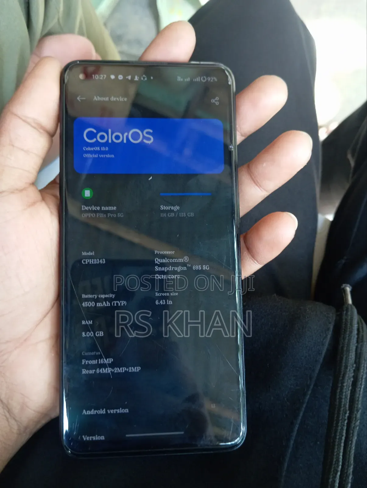 Oppo F21 Pro 5G 128 GB Black