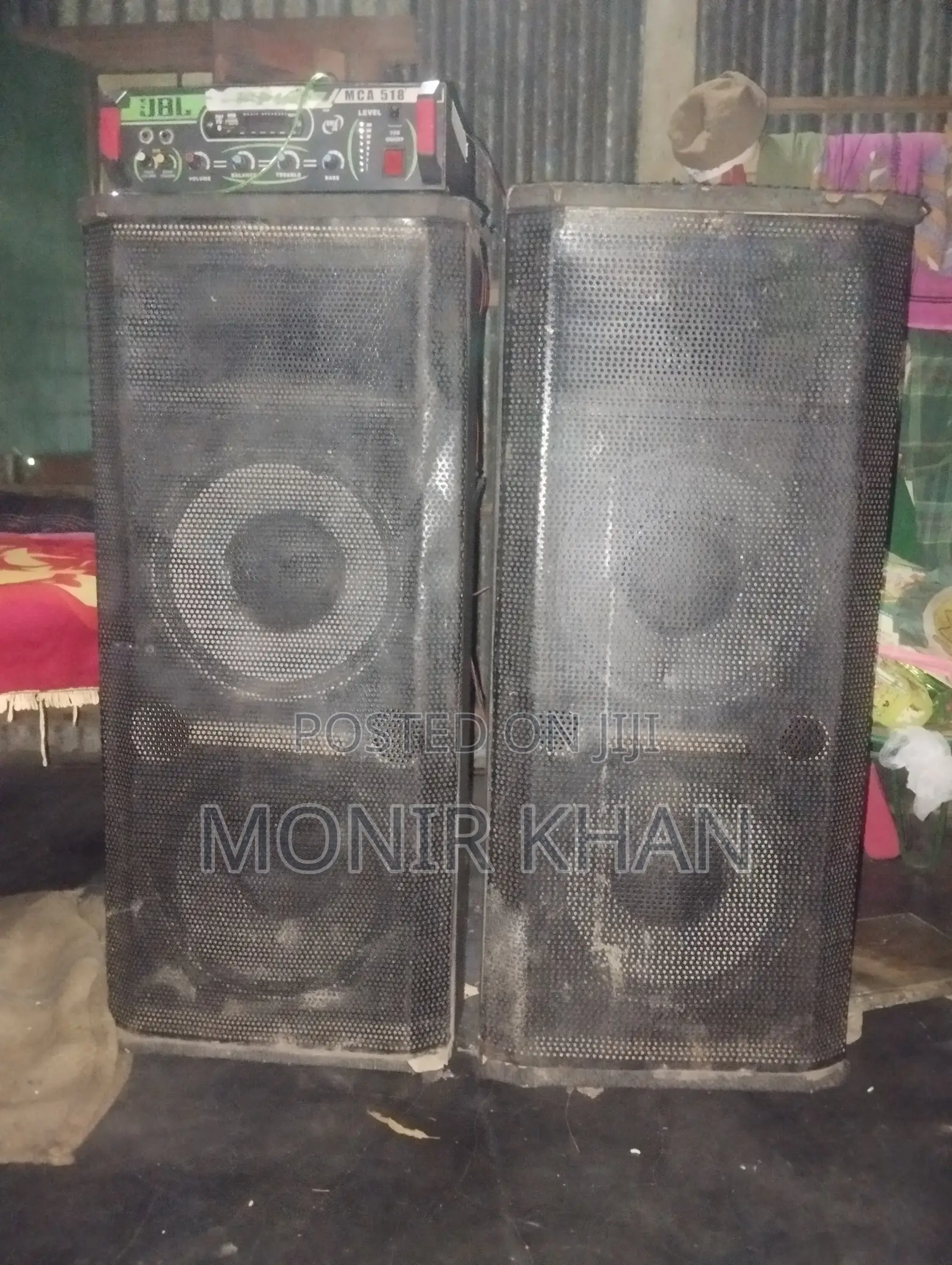 Ay Saund Boxs Sell Kora Hobe 12inc 4 Ta Spikar 8tandestorer Set