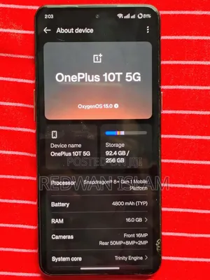 OnePlus 10T 256 GB Black