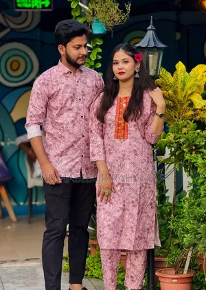 Shirt and Two Piece Couple Dress