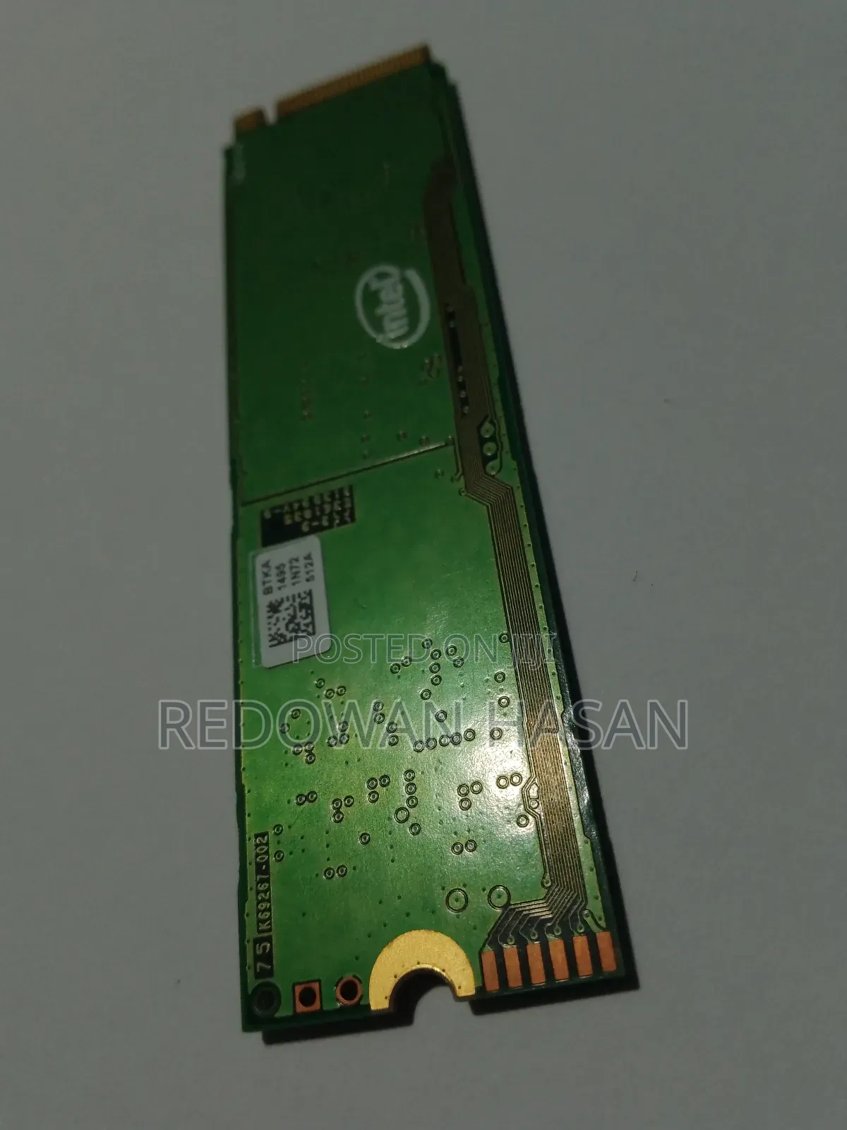 Used 512gb Intel SSD 670p M.2 Nvme Drive