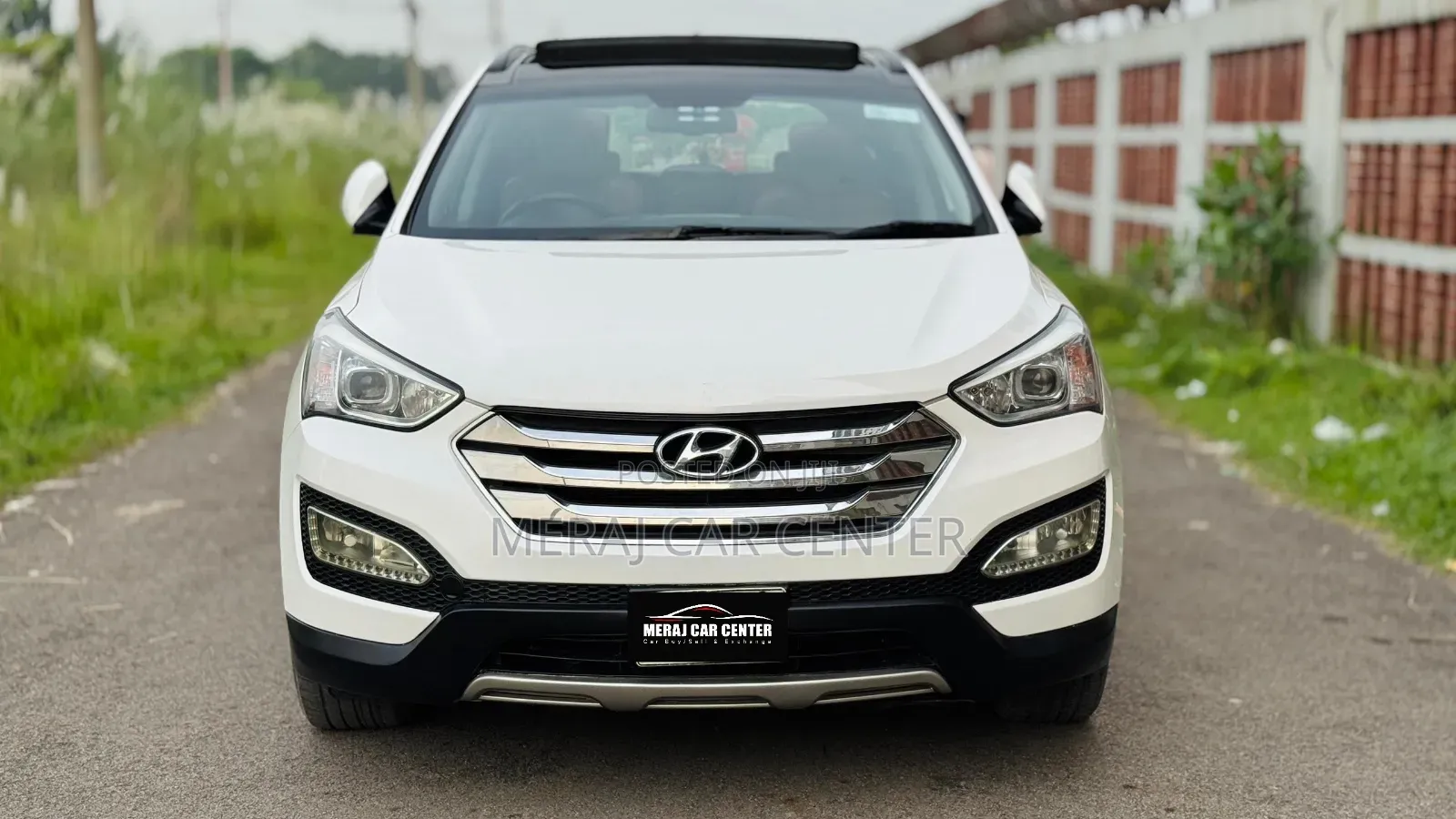 Hyundai Santa Fe 2014 White