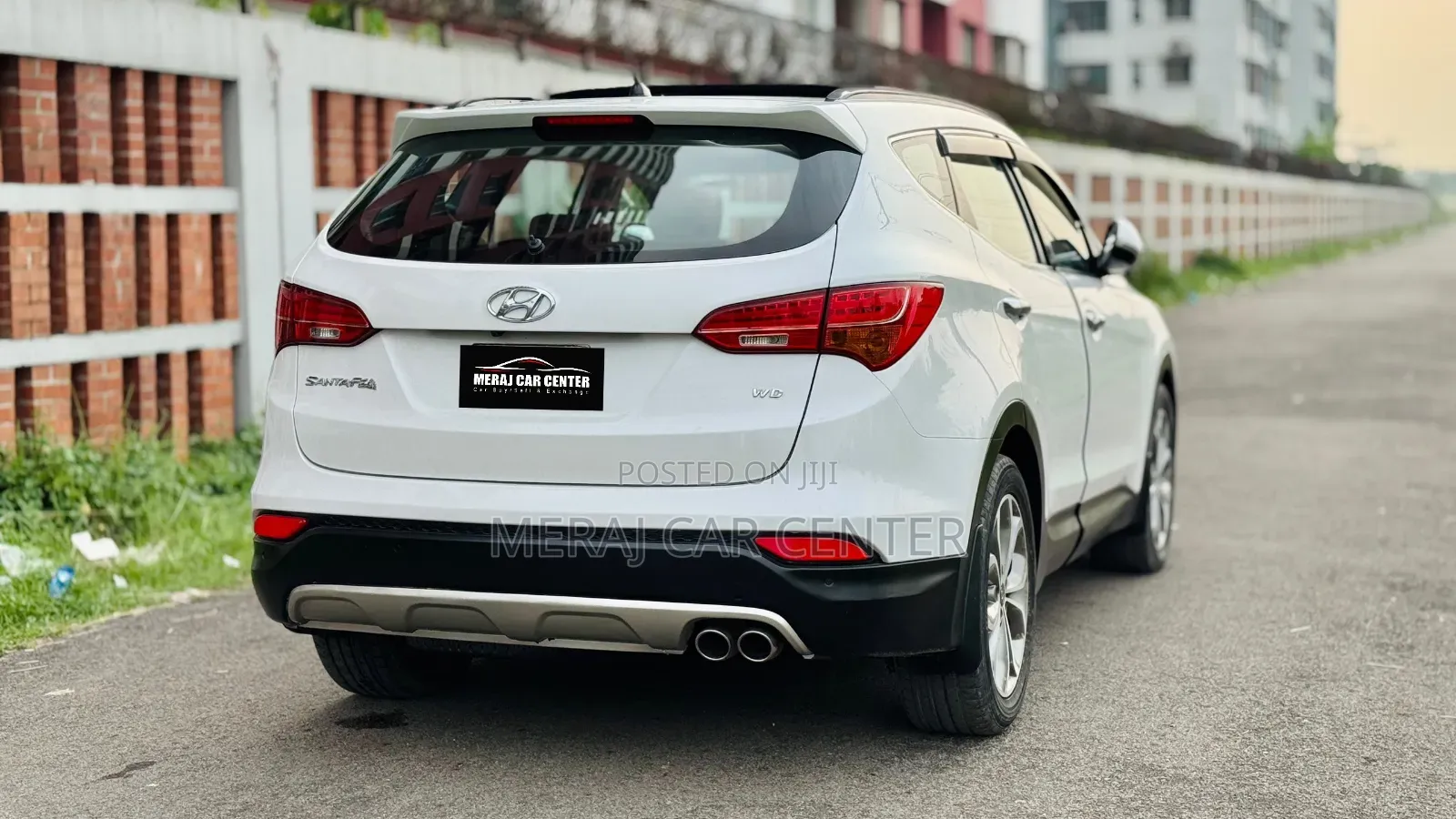 Hyundai Santa Fe 2014 White