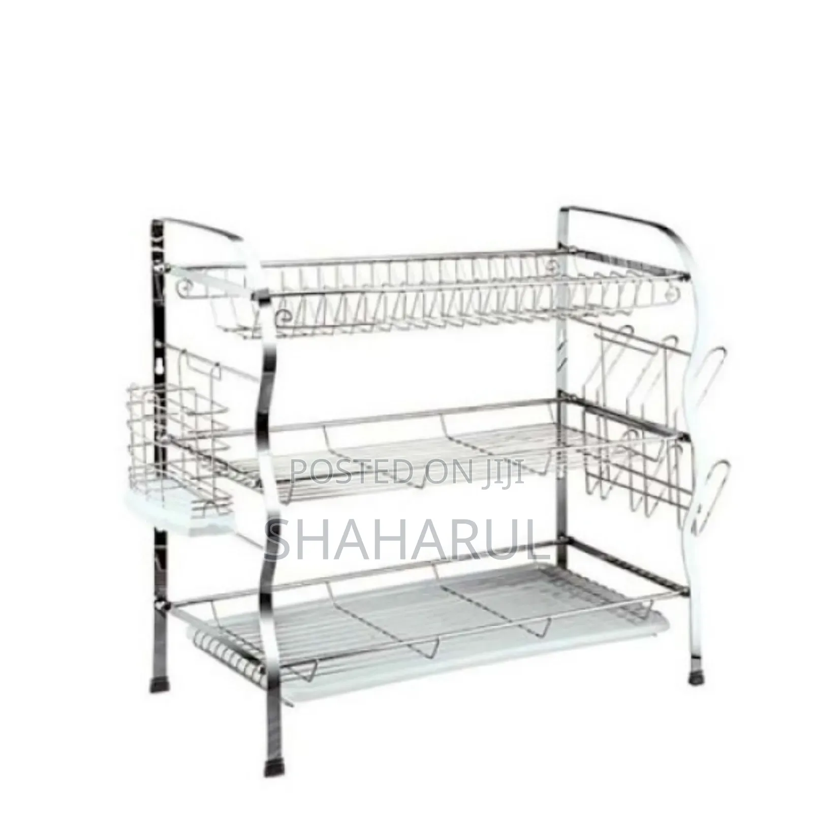 Stainless Steel 3 Lair Dish Rack