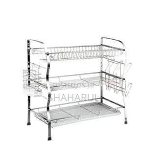 Stainless Steel 3 Lair Dish Rack