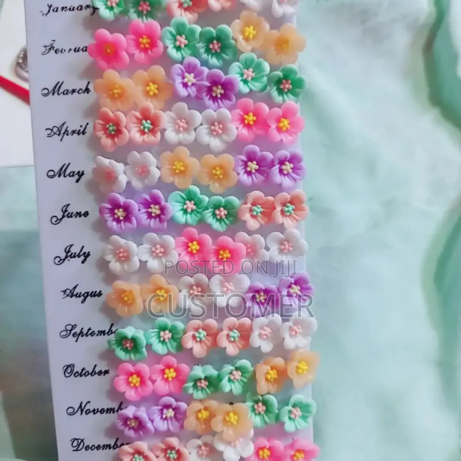 Beautiful Flower Ear Rings