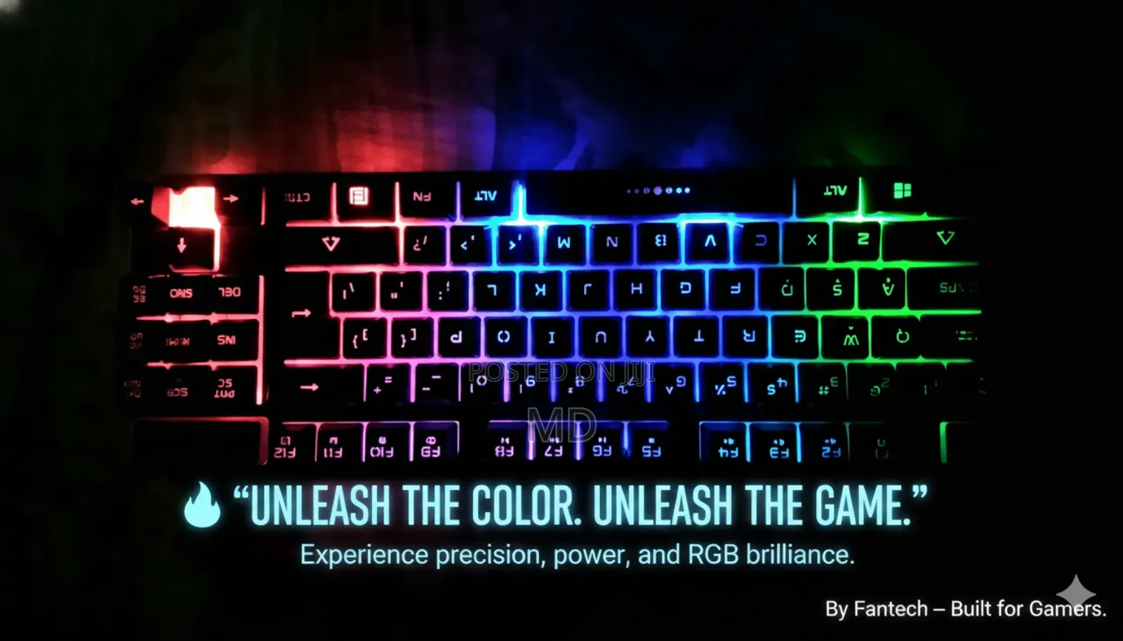 Unleash the Glow – Dominate Every Game With Fantech RGB Keyboard!
