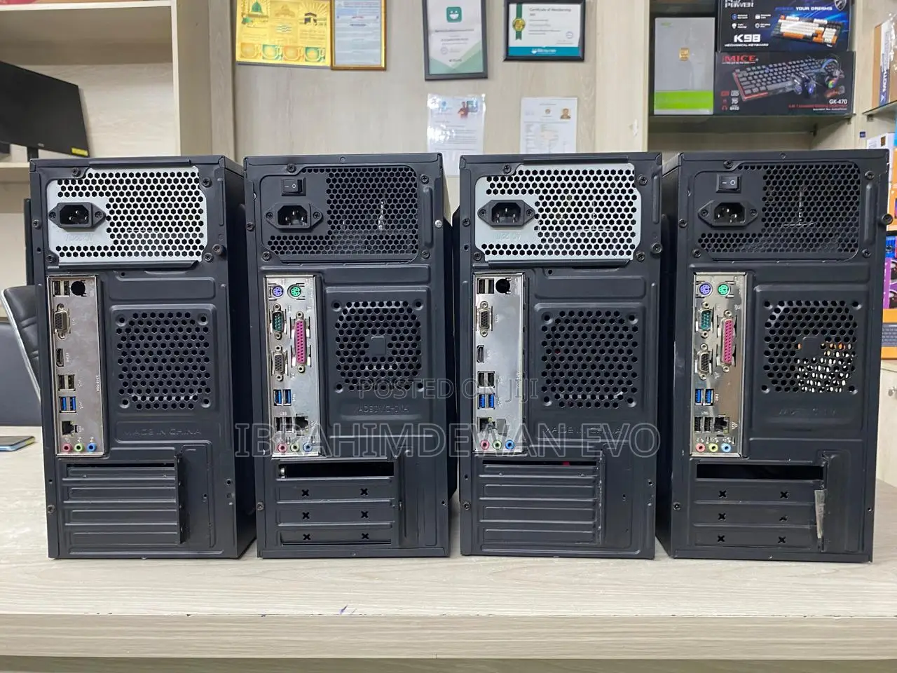 Desktop Pc Intel Core I3 3rd Gen 3.30ghz,Ddr- 3 4gb Ram , Ssd: 120gb