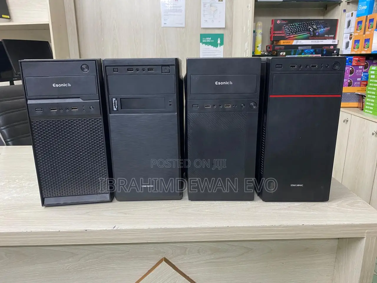 Desktop Pc Intel Core I3 3rd Gen 3.30ghz,Ddr- 3 4gb Ram , Ssd: 120gb