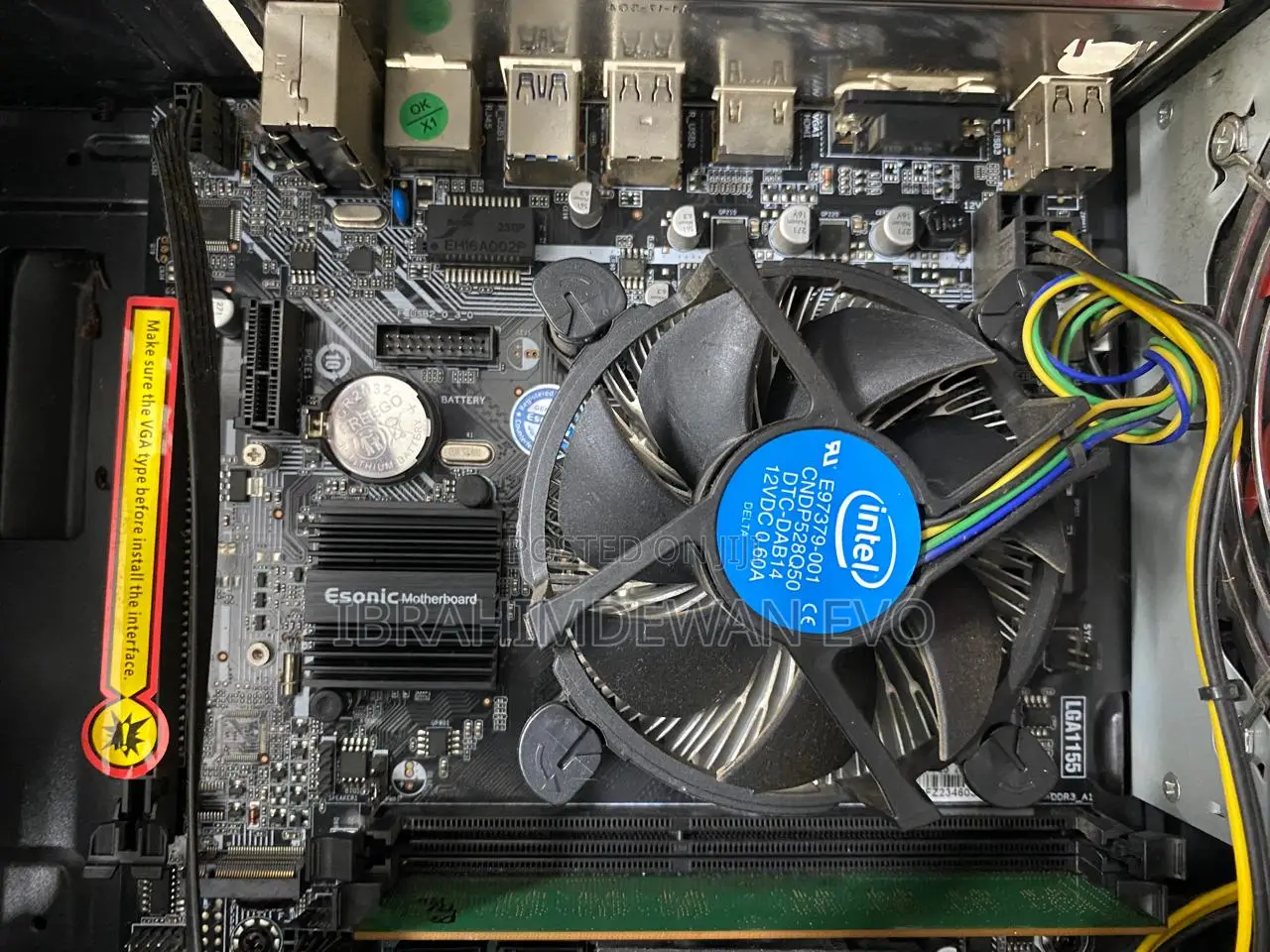 Desktop Pc Intel Core I3 3rd Gen 3.30ghz,Ddr- 3 4gb Ram , Ssd: 120gb