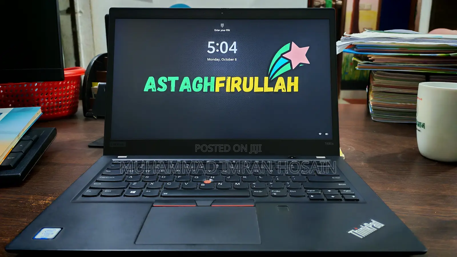 Laptop Lenovo Thinkpad T490s 16GB Intel Core I5 SSD 256GB