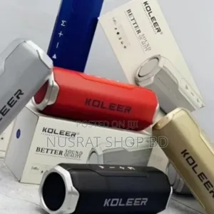 Photo - Koleer S218 Bluetooth Speaker With Fm Radio
Code : 9510