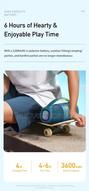 Awei Y887 Portabl Bluetoot Speaker ( Six Month Warrenty ) Code : 8704