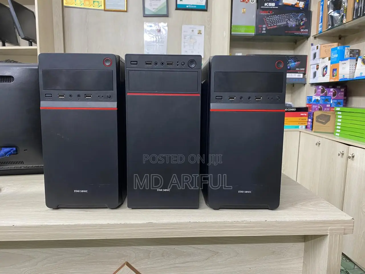 Desktop Pc Intel Core I5 (4th Gen_ram 8gb_ssd 120gb With Hdmi