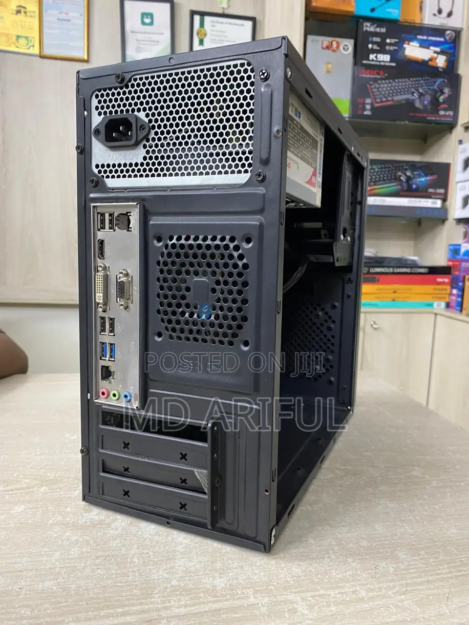 Desktop Pc Intel Core I5 (4th Gen_ram 8gb_ssd 120gb With Hdmi