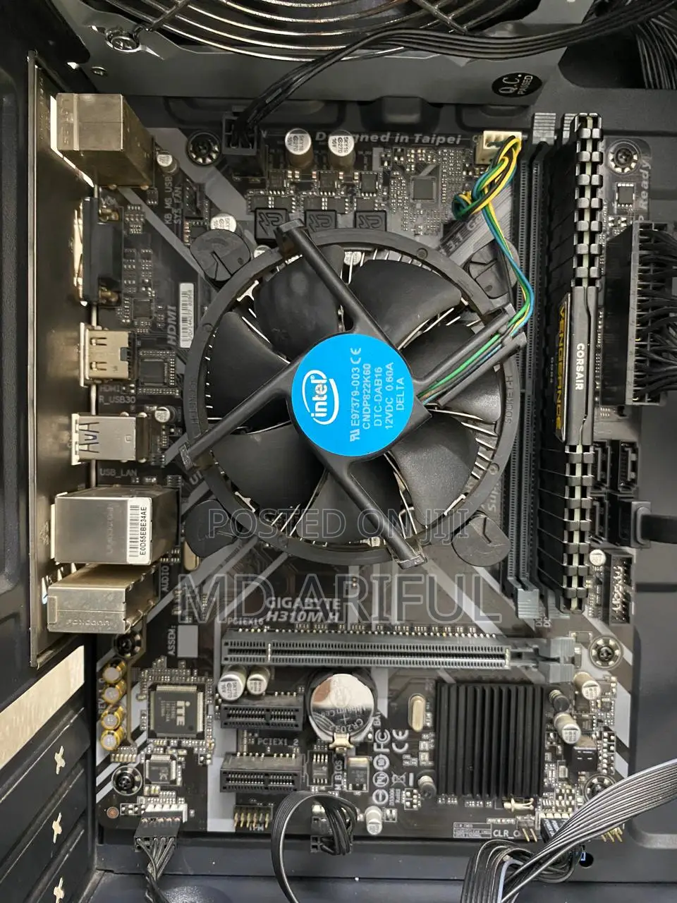 Desktop Pc Intel Core I5 ( 8th Gen)_ram 8gb_ssd 120gb_graphic 4gb