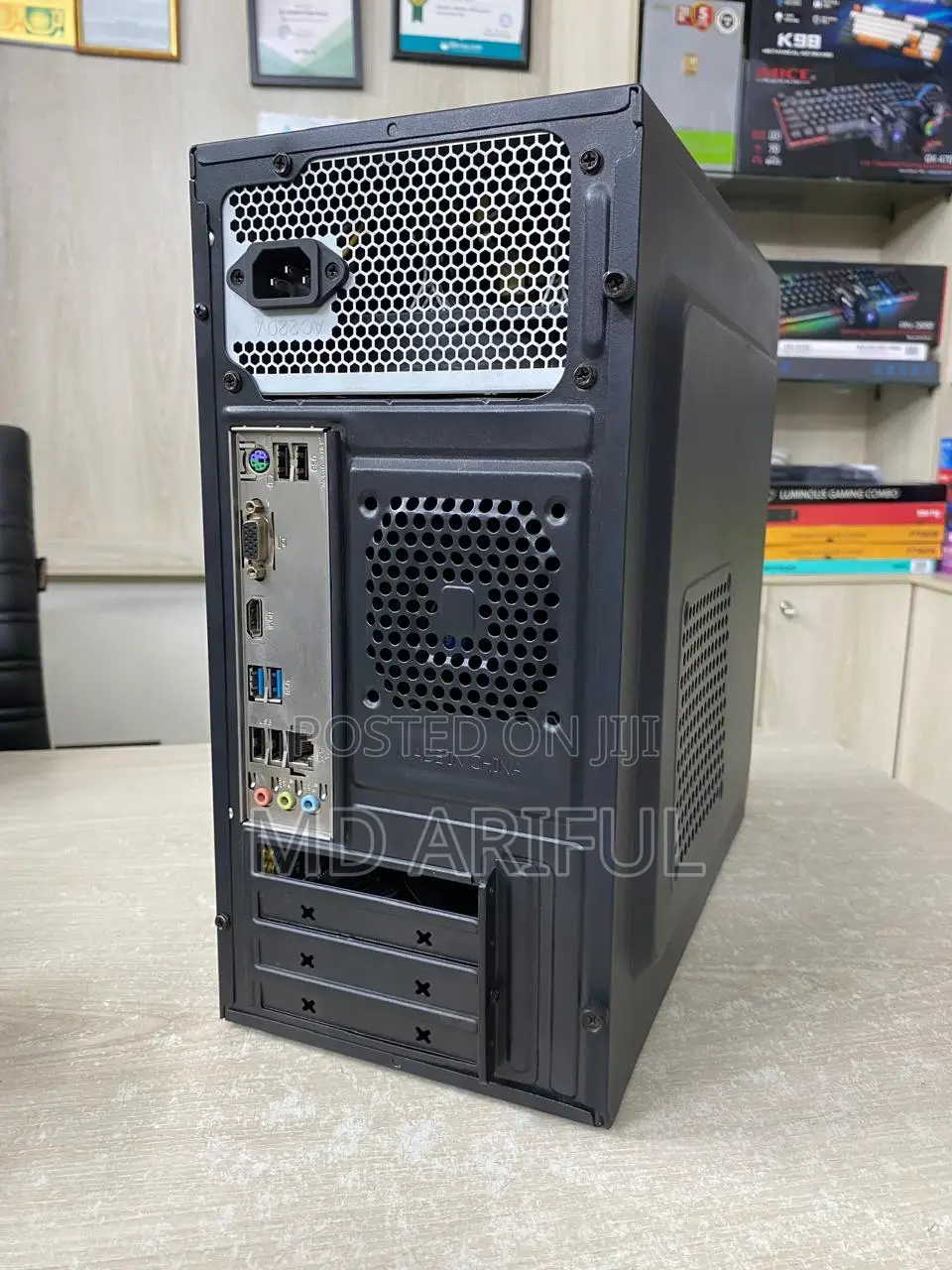 Desktop Pc Intel Core I5 ( 8th Gen)_ram 8gb_ssd 120gb_graphic 4gb