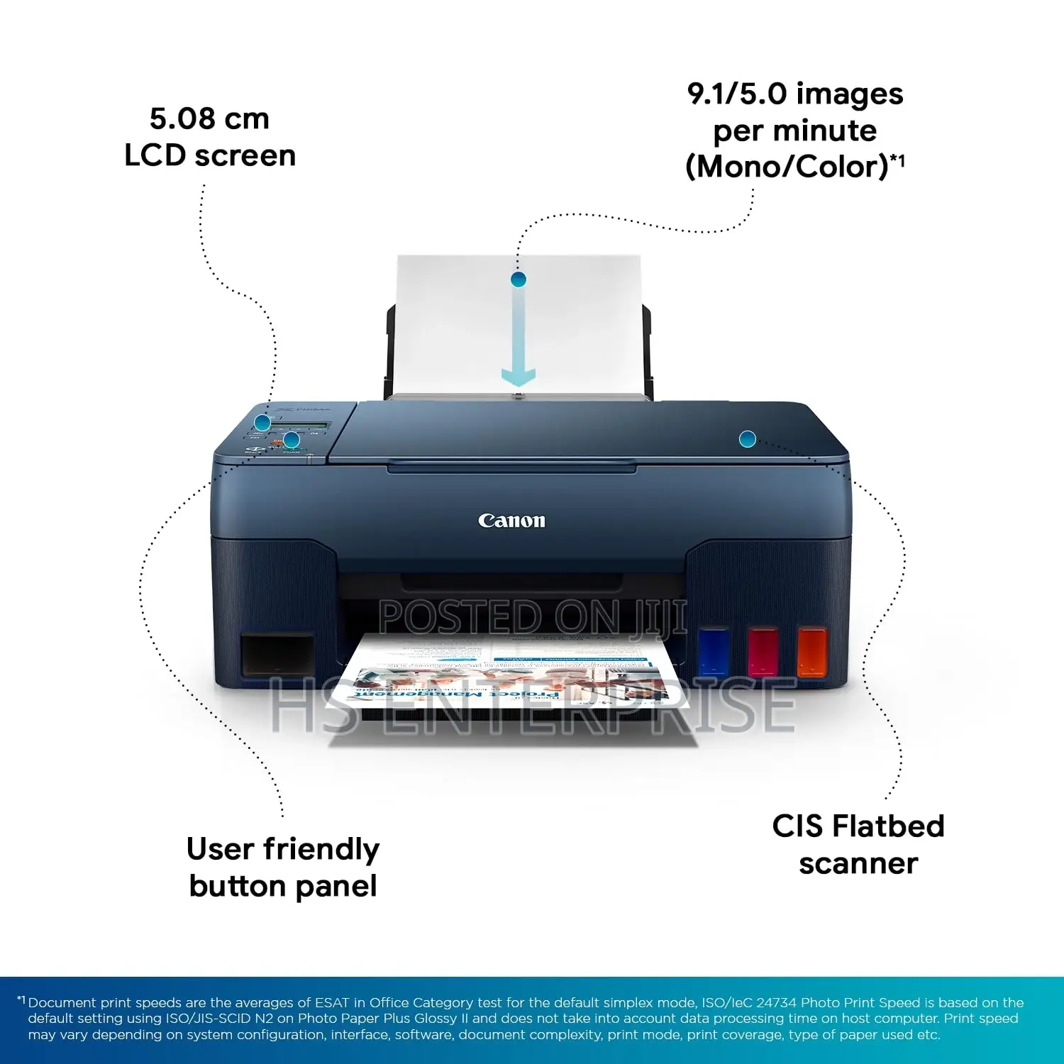 Canon Pixma G2020 Ink Tank Color Printer
