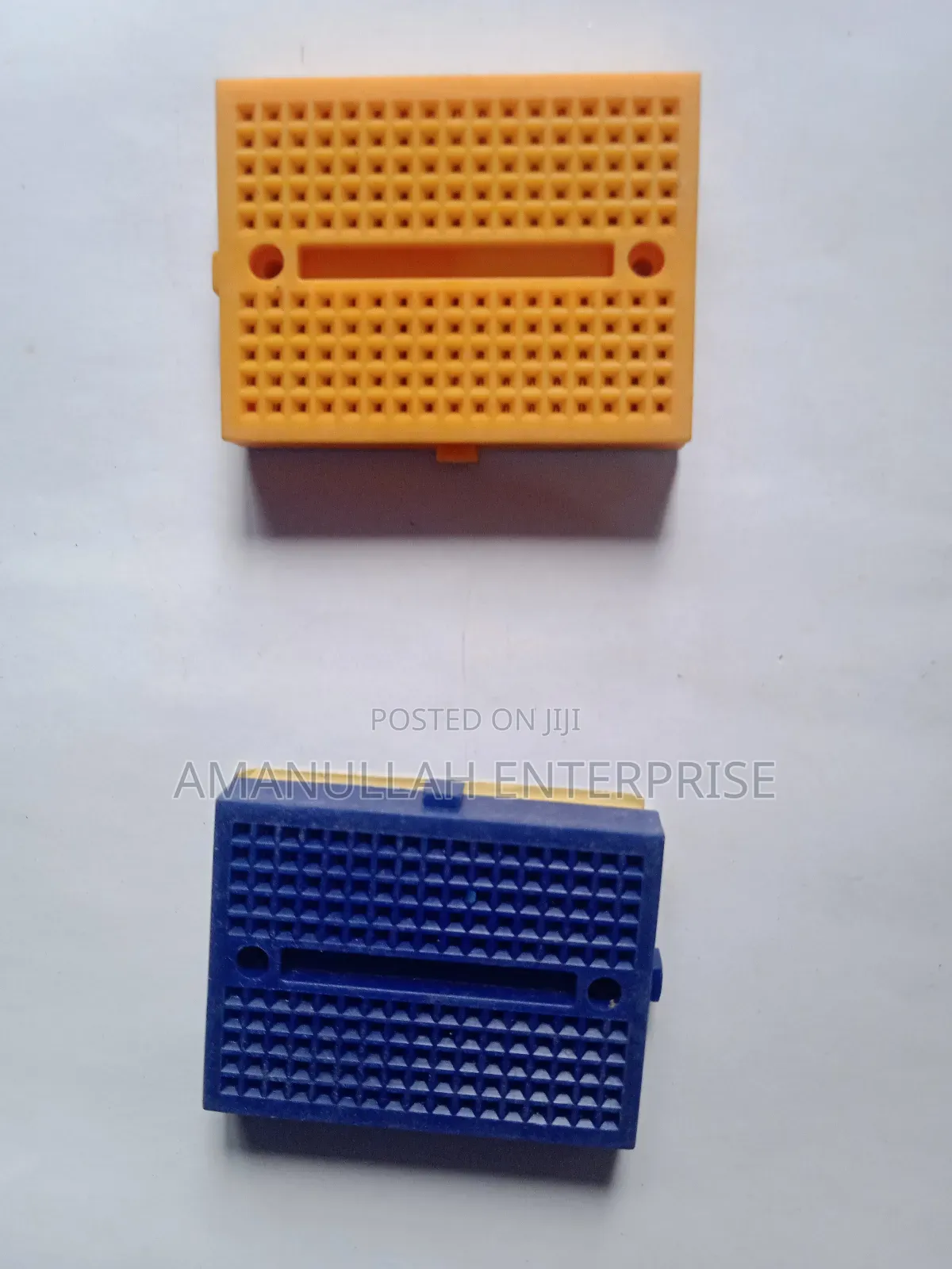 Mini Breadboard, Which Is A Reusable Used For Electronic Circuits.