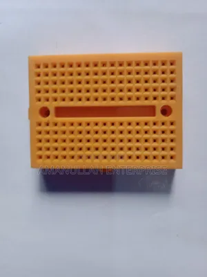 Mini Breadboard, Which Is A Reusable Used For Electronic Circuits.