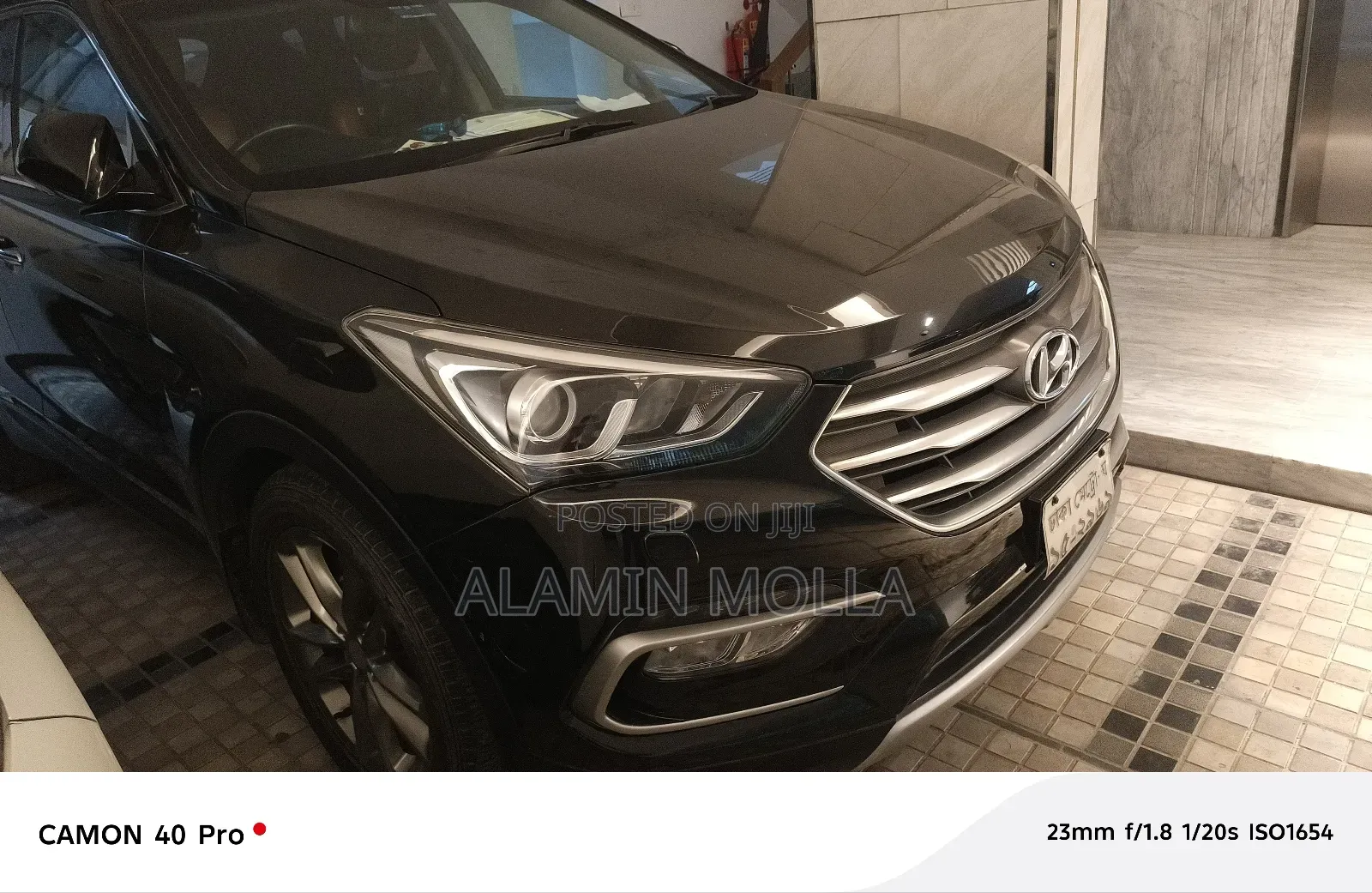 Hyundai Santa Fe Limited AWD 2016 Black