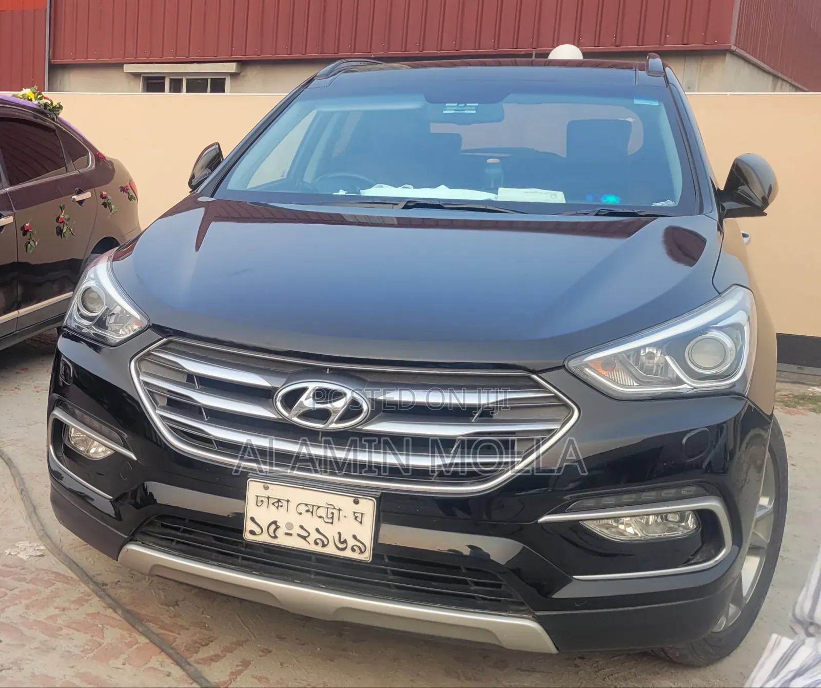 Hyundai Santa Fe Limited AWD 2016 Black