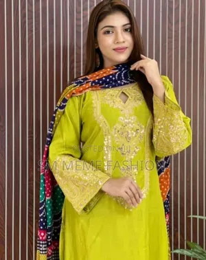 Linen Sequence Three Piece