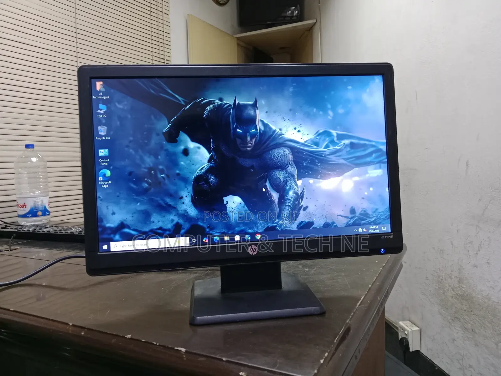 Hp 19” Wide Led Monitor — ফুল ফ্রেশ কন্ডিশন, দারুণ ভিজ্যুয়াল!