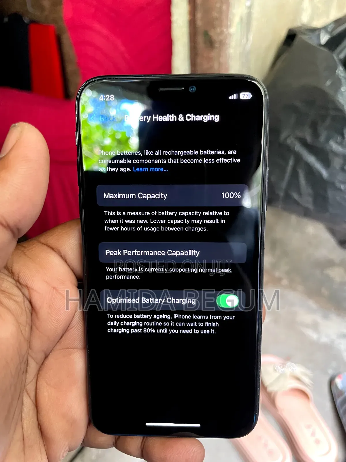 Apple iPhone X 256 GB Black
