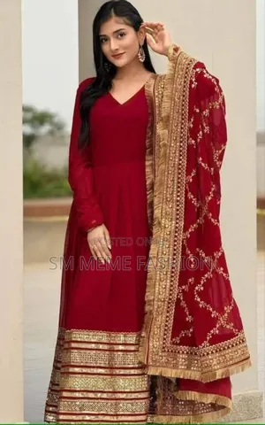 Photo - Party Gown Three Piece Dress for Women