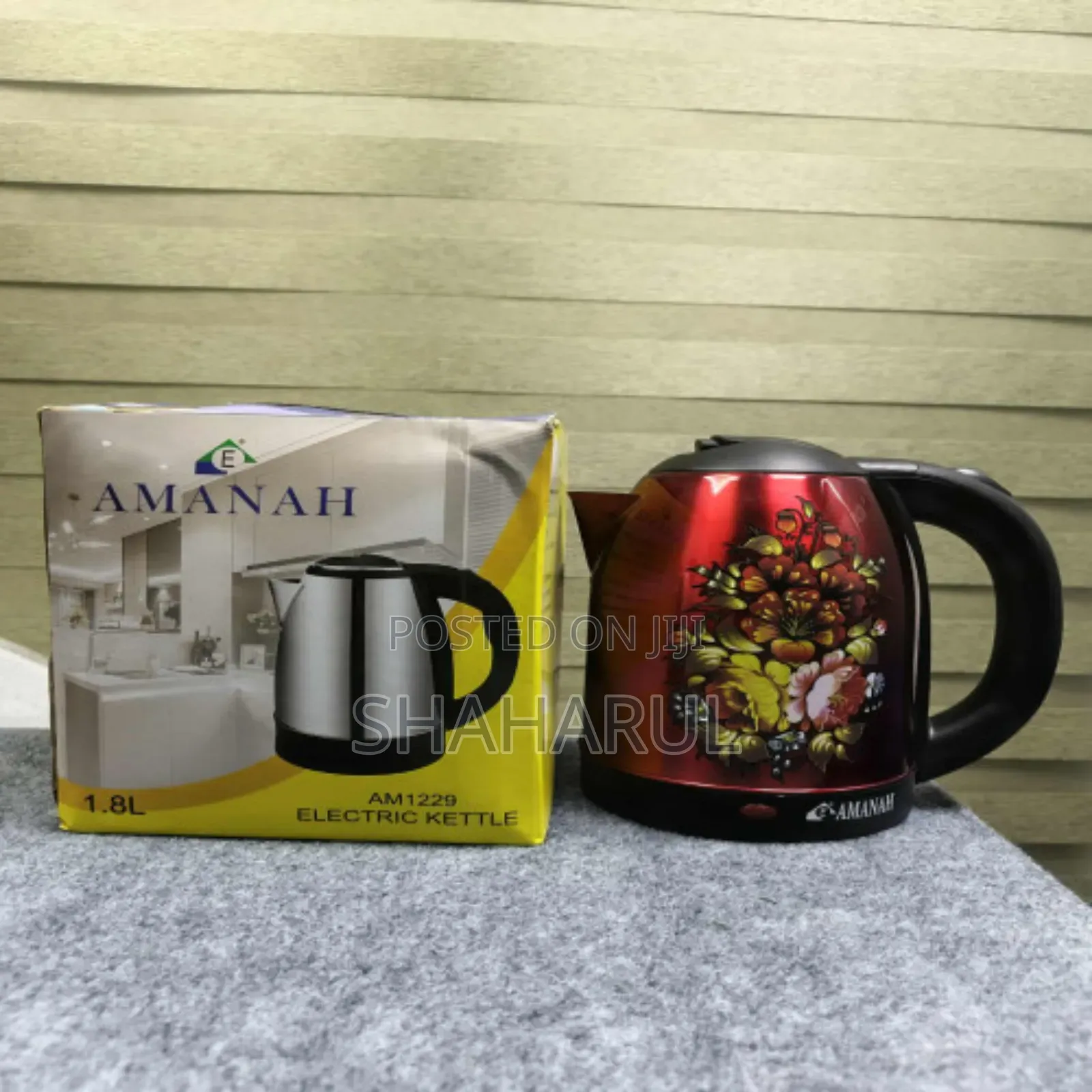 Amanah Electric Kettle Am1229 (1.8liters)
