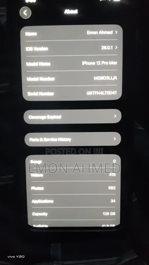 Apple iPhone 12 Pro Max 128 GB Rose Gold