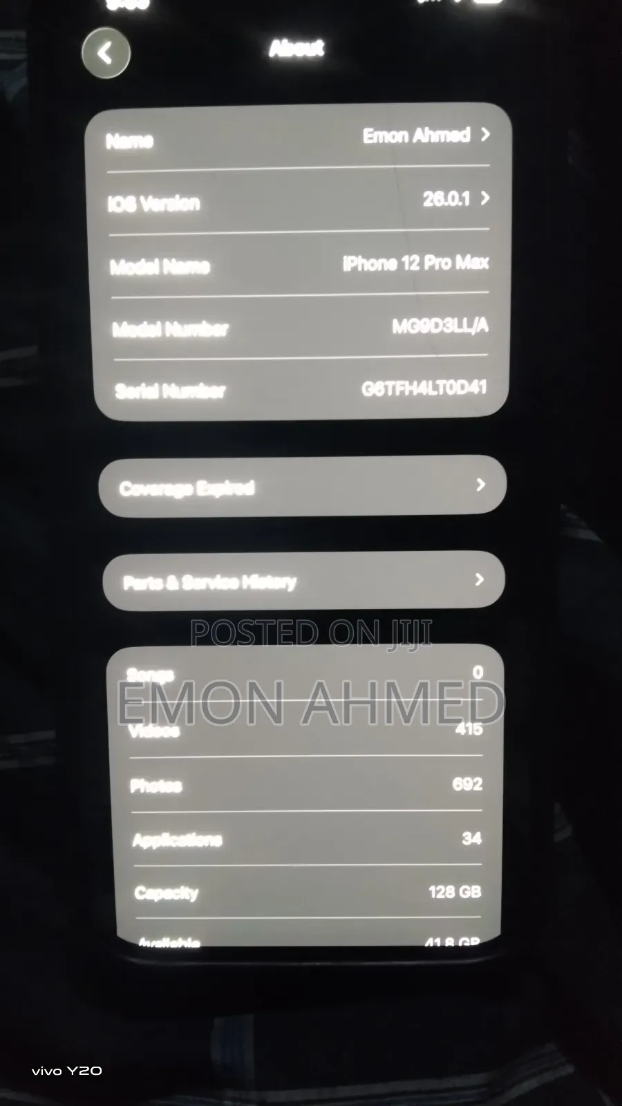 Apple iPhone 12 Pro Max 128 GB Rose Gold