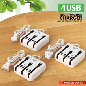 120 W Fast Chrging 4 Usb Multinational Charger Bb