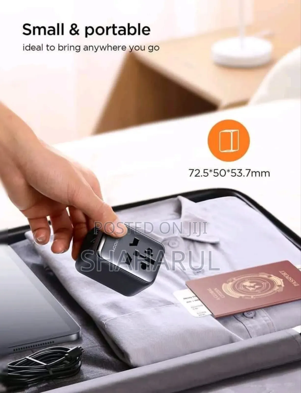 Ghdbbb. Joyroom Jr-Tcw01 17w Universal Travel Adapter 