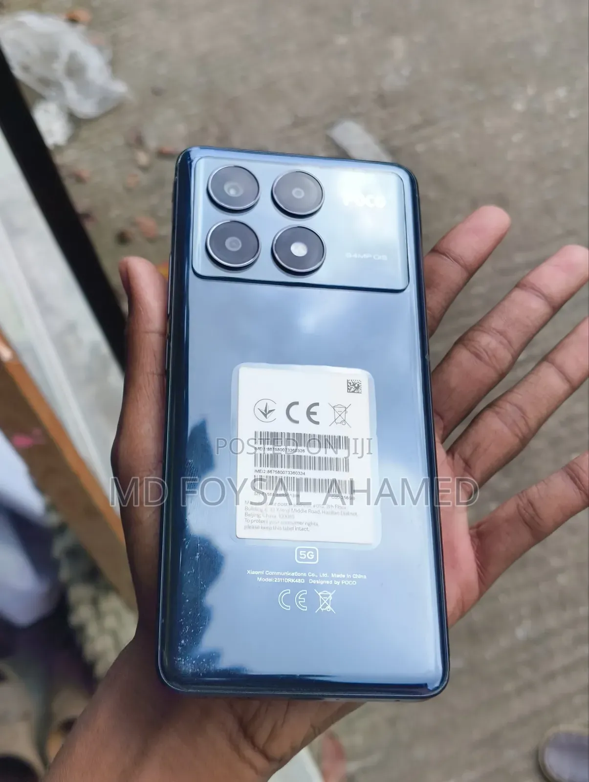 New Xiaomi Poco X6 Pro 256 GB Black