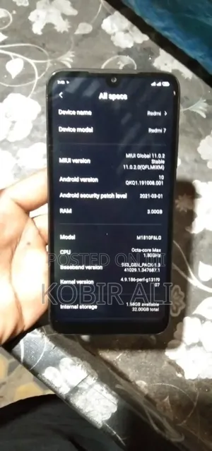 Xiaomi Redmi 7 32 GB Black