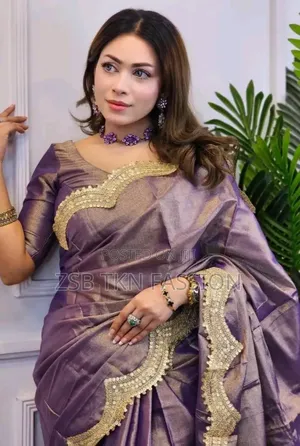 Photo - Sequence Work Lais Saree+Blouse নতুন আপডেট