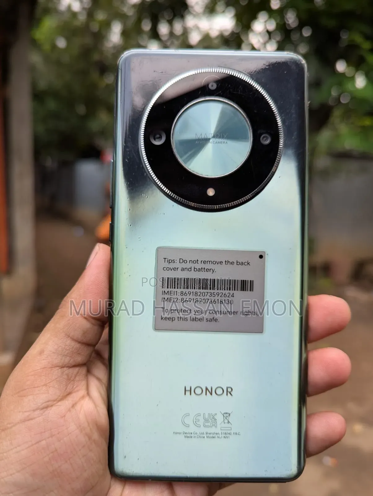 New Honor X9b 5G 256 GB Green