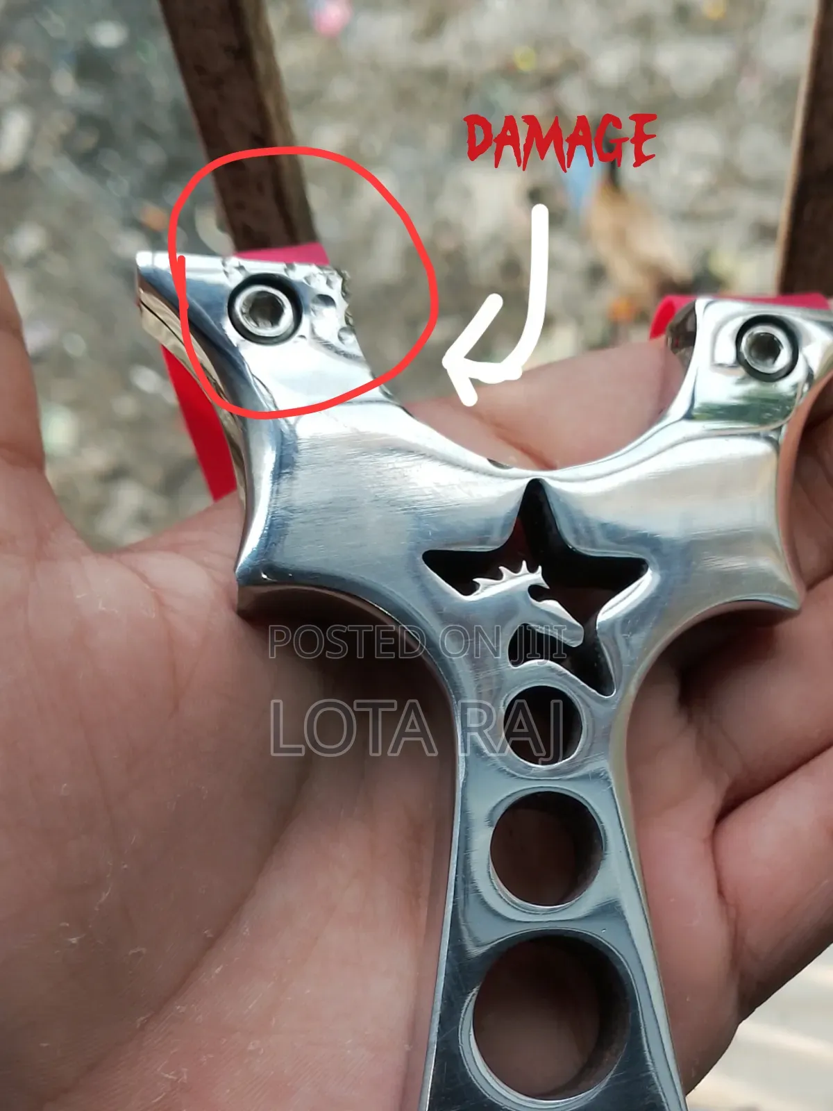 Ss Steel Seiling Shot With 3 Rubber Band এস এস ইস্টিলের সিলিং সর্ট