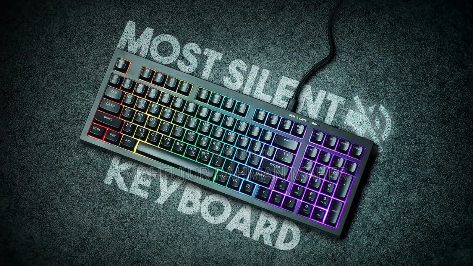 Pc Power Silent 98 RGB Keyboard (Gaming/Work)