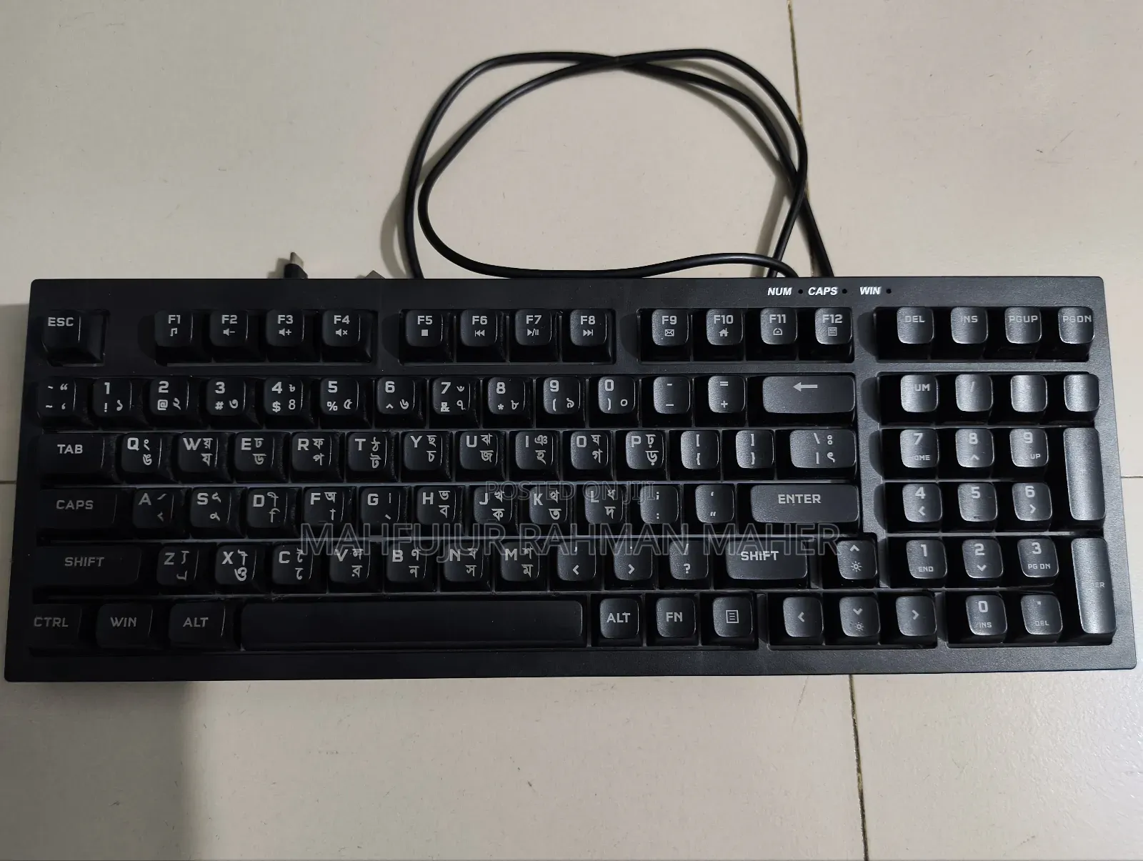 Pc Power Silent 98 RGB Keyboard (Gaming/Work)